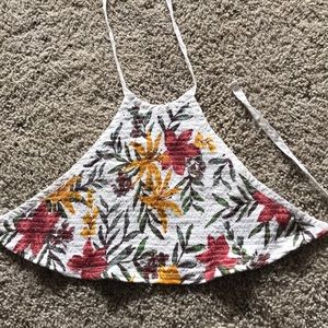 Urban outfitters halter crop top
